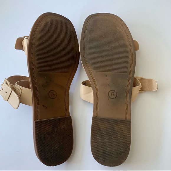 A New Day Penny Buckle Slides Sandal in Cream - Picture 5 of 8